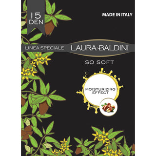Sosete transparente lungi cu efect de hidratare SO SOFT 15 den - Laura Baldini