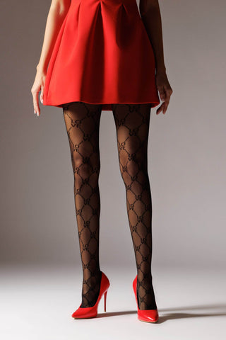 Dres transparent cu model CUPID 20 den - Laura Baldini