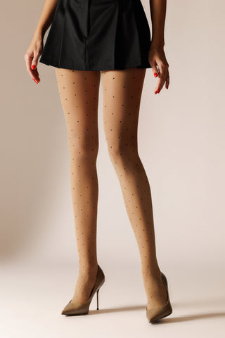 Dres cu buline, fara cusaturi (seamless) DOTTED DREAM 15 den - Main Image