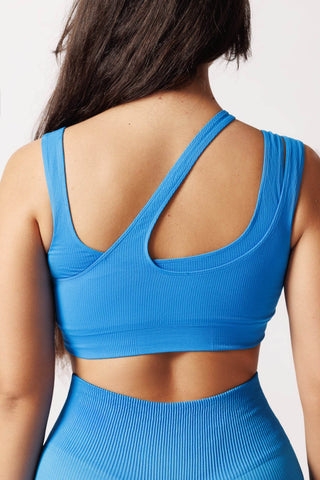 Bustiera cu textura TOP RIB CO - Laura Baldini