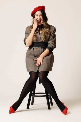 Dres special CHARM 40 DEN pentru marimi mari - Laura Baldini