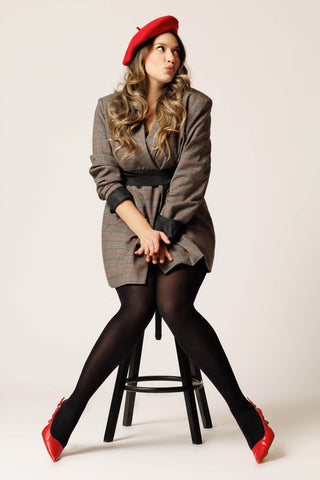 Dres special CHARM 40 DEN pentru marimi mari - Laura Baldini