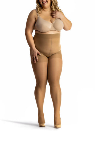 Dres transparent QUEEN 20 den pentru marimi mari - Laura Baldini
