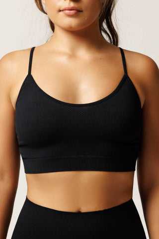 Bustiera din microfibra texturata CAMI TOP GRAIN - Laura Baldini