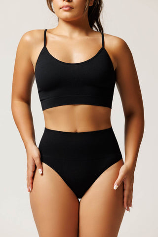 Bustiera din microfibra texturata CAMI TOP GRAIN - Laura Baldini