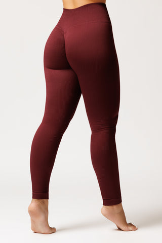 Colanti push-up cu textura rib TRACKS RIB LONG - Image 3