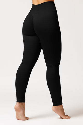 Colanti push-up cu textura rib TRACKS RIB LONG