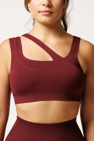 Bustiera cu textura TOP RIB CO