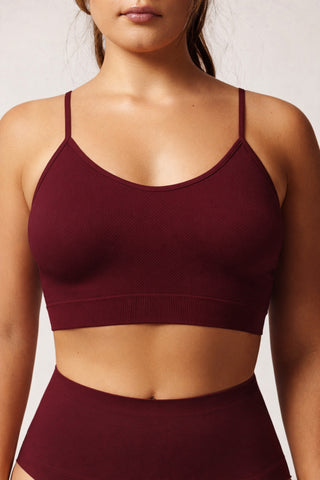 Bustiera din microfibra texturata CAMI TOP GRAIN
