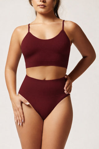 Bustiera din microfibra texturata CAMI TOP GRAIN